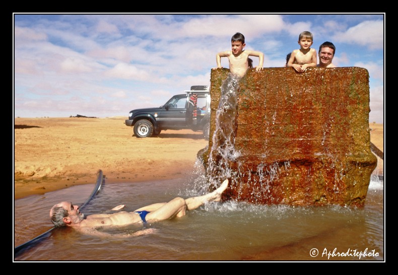 095 Une baignade dans cette une source chaude le 31 decembre, aurais je pu imaginer cela